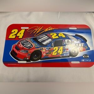 NASCAR Racing Car License Plate